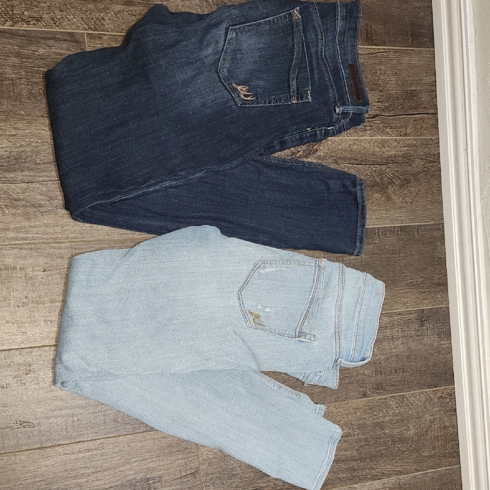 Express Blue Skinny Jeans 8R
